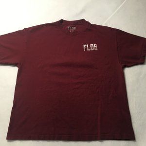 skull occult floa flor Men's- Graphic T Shirt I Tried burgundy 2XL cotton